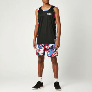 NBA Jersey Mens Small Black Camouflage Athletic Sportswear‎ Fanwear Streetwear